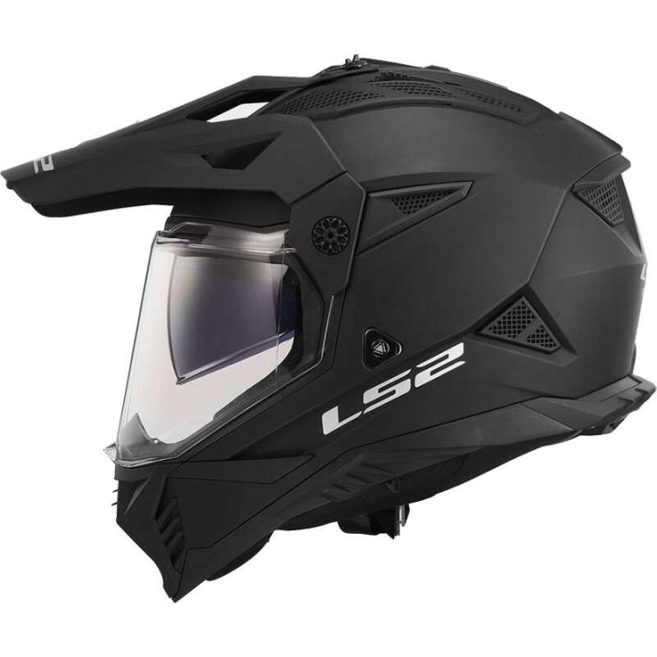 Casque moto LS2 PIONEER II MX702 Noir Mat