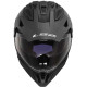 Casque moto LS2 PIONEER II MX702 Noir Mat