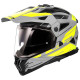 Casque moto LS2 PIONEER II MX702 NAMIB Gris/Jaune