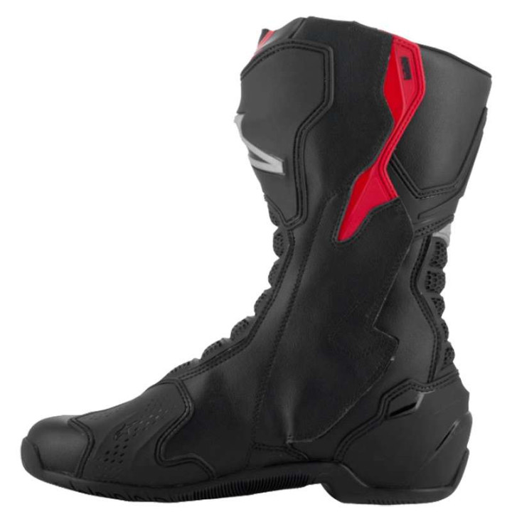 Bottes moto Alpinestars SMX 6 V3 Noir/Argent/Rouge