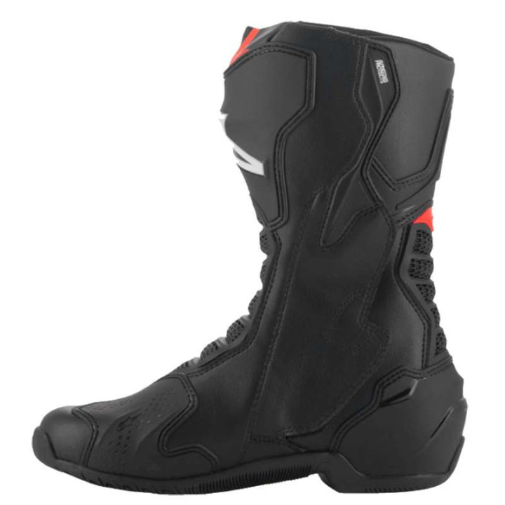 Bottes moto Alpinestars SMX 6 V3 Noir/Rouge Fluo