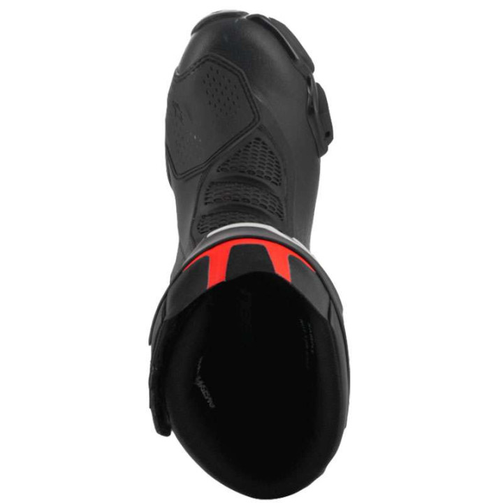 Bottes moto Alpinestars SMX 6 V3 Noir/Rouge Fluo