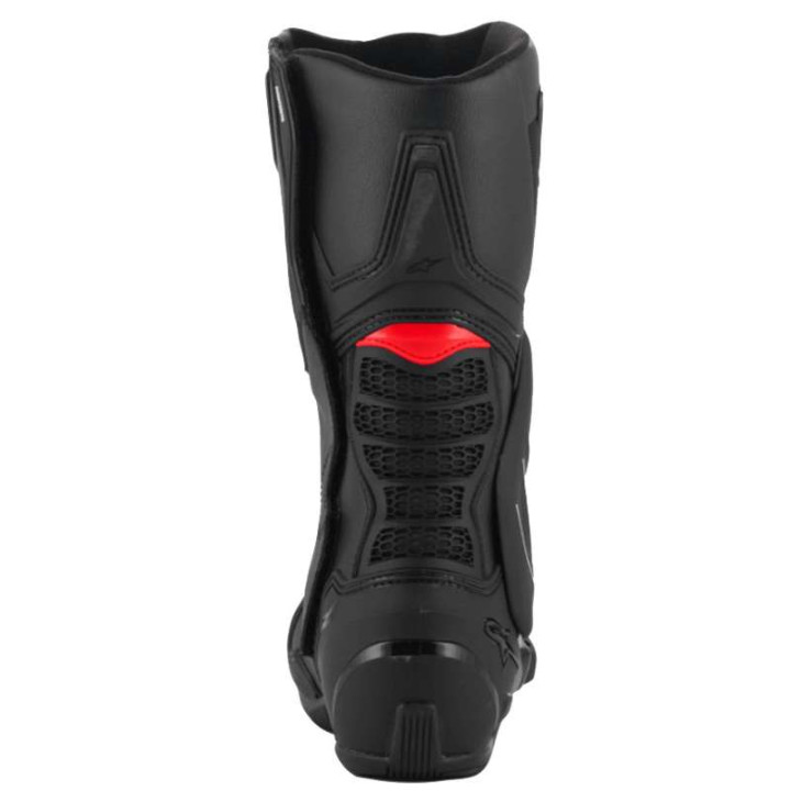 Bottes moto Alpinestars SMX 6 V3 Noir/Rouge Fluo