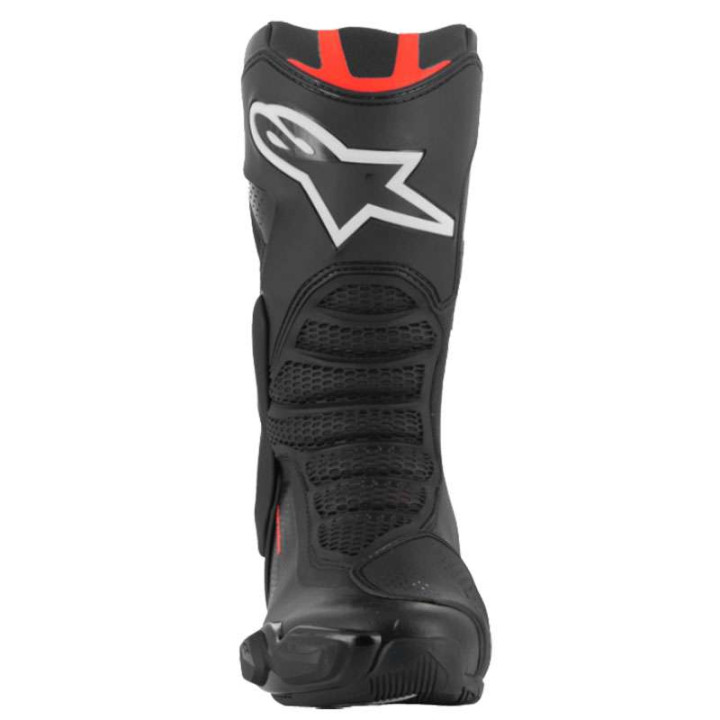 Bottes moto Alpinestars SMX 6 V3 Noir/Rouge Fluo