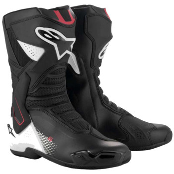 Bottes moto Alpinestars SMX 6 V3 Noir/Blanc/Rouge