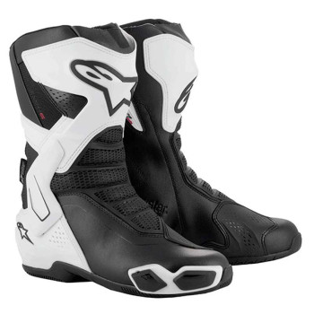 Bottes moto Alpinestars STELLA SMX 6 V3 DRYSTAR Blanc/Noir