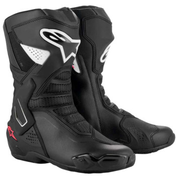 Bottes moto Alpinestars STELLA SMX 6 V3 Noir/Blanc/Rose