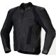 Alpinestars MISSILE V3 Leather Motorcycle Jacket Black