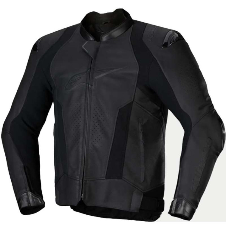 Alpinestars MISSILE V3 Leather Motorcycle Jacket Black