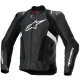 Alpinestars MISSILE V3 AIRFLOW Leather Motorcycle Jacket Black/White