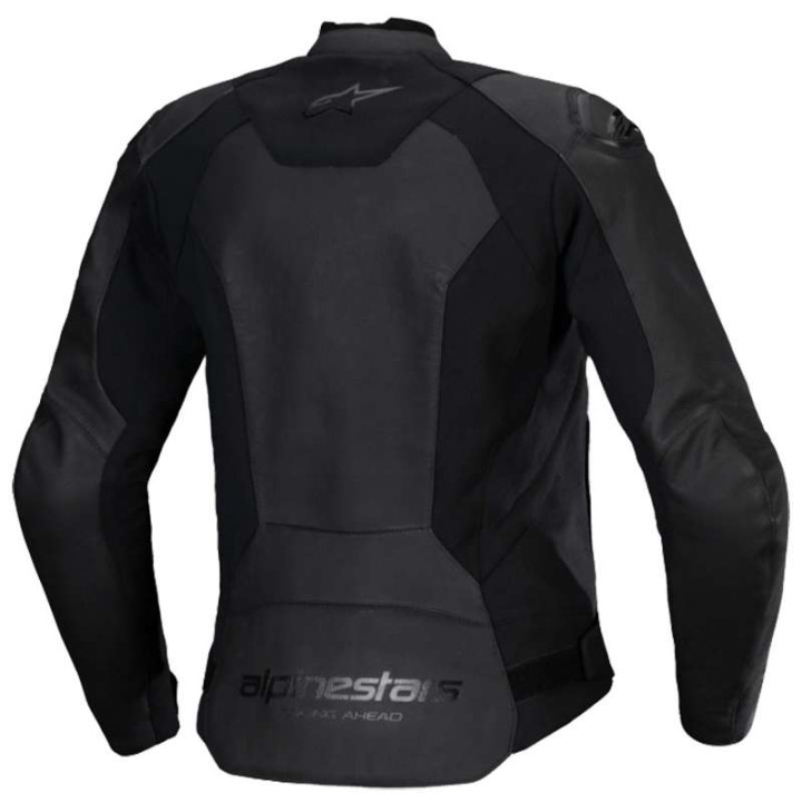 Alpinestars STELLA FASTER V3 Leather Motorcycle Jacket Black