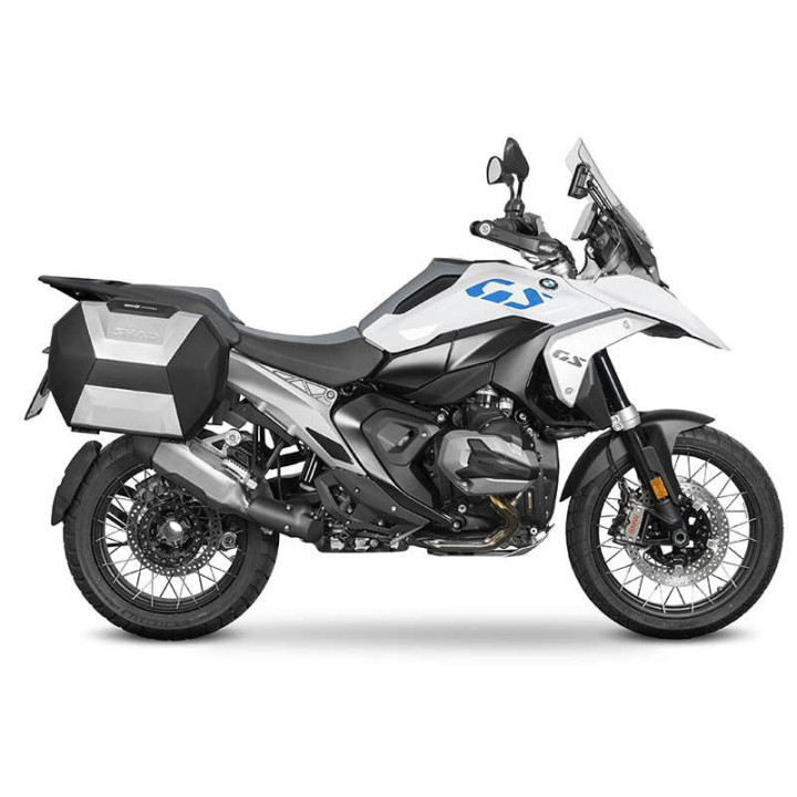 Kit valises Shad SH38X ALU + supports 3P (W0RG14IF) R1300GS Kit valises Shad SH38X ALU + supports 3P (W0RG14IF) R1300GS