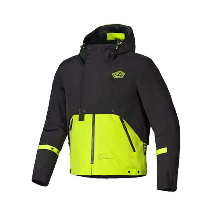 Veste moto Alpinestars MOOTANT WP Noir/Jaune