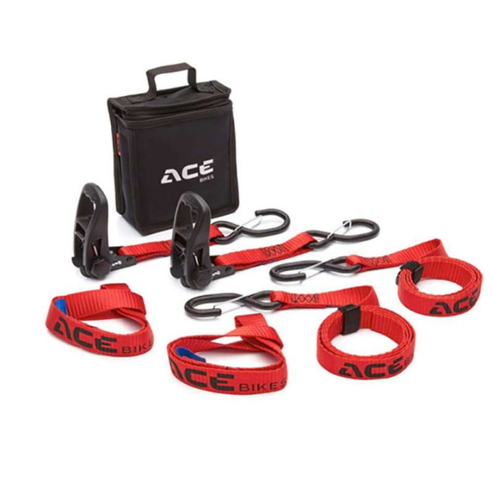Sangles à cliquet (x2) Acebikes RATCHET PRO 350 Kg