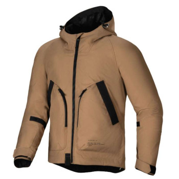Veste moto Alpinestars MORUSH WP Marron