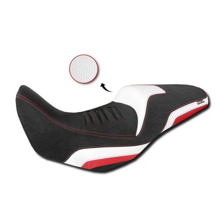 Selle confort Isotta Honda CB500X/NX500 Blanc
