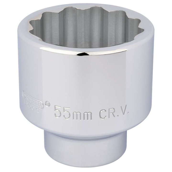 DRAPER 12-sided socket 3/4" 55mm