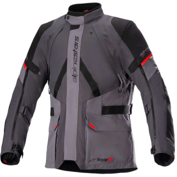 Veste moto Alpinestars MONTEIRA Drystar® XF Noir/Gris/Rouge
