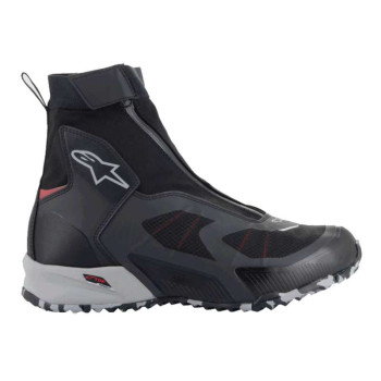 Baskets moto Alpinestars CR-8 GORE-TEX Noir/Gris