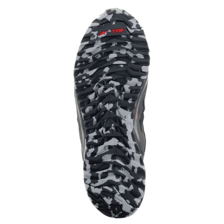 Baskets moto Alpinestars CR-8 GORE-TEX Noir/Gris