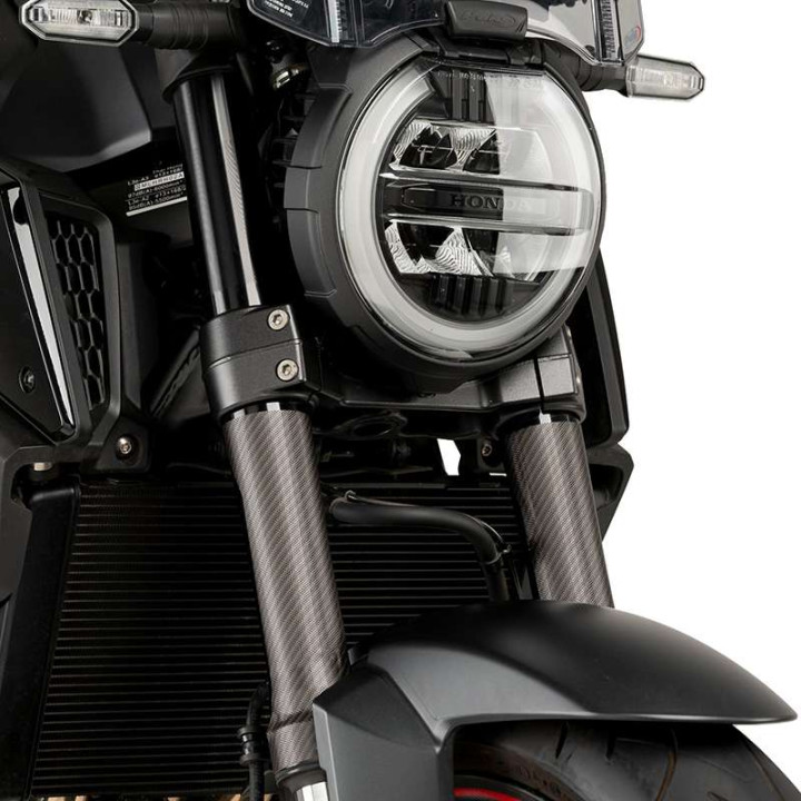 Puig universal fork protector (22052C) CARBON