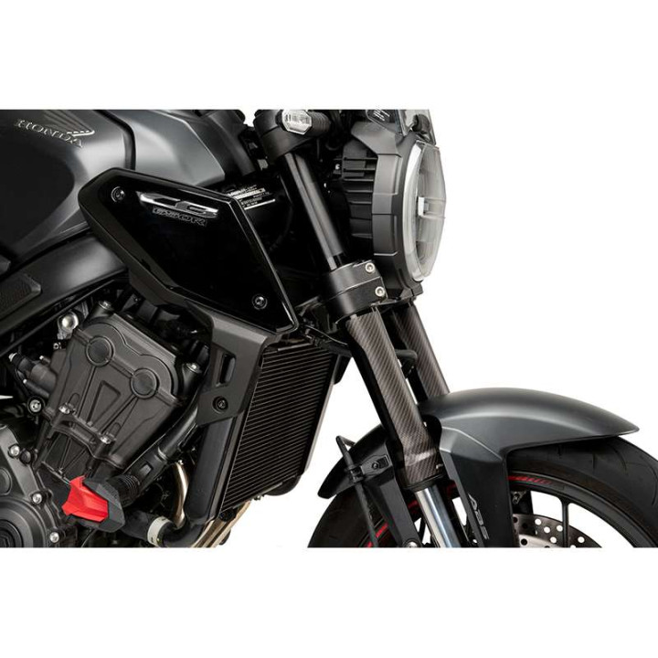 Puig universal fork protector (22052C) CARBON