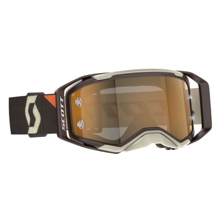 Scott PROSPECT 2.0 AMPLIFIER Cross Goggle Chrome Brown/Beige Scott PROSPECT 2.0 AMPLIFIER Cross Goggle Chrome Brown/Beige