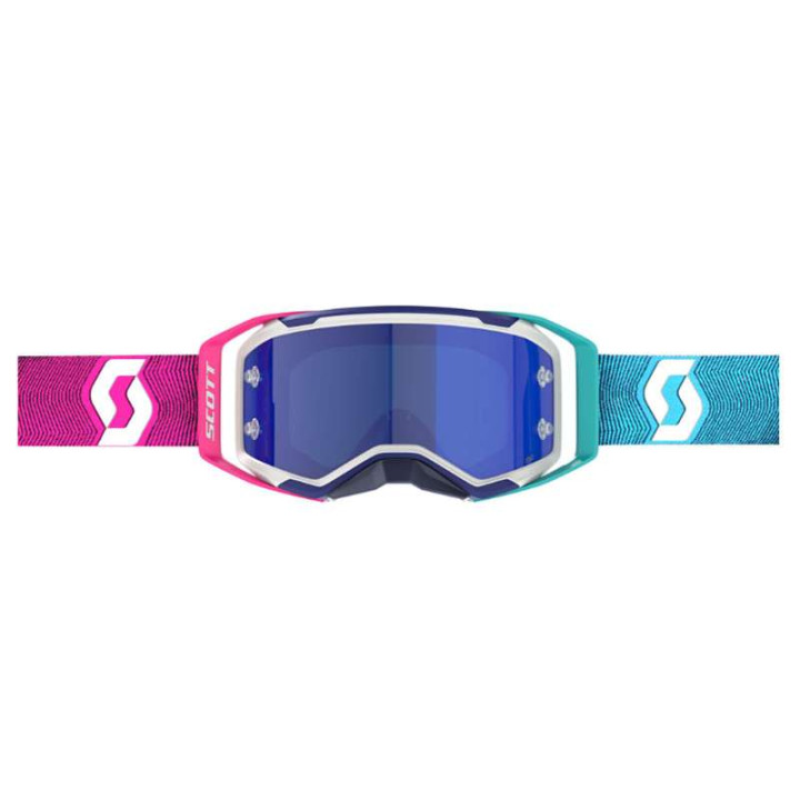 Masque cross Scott PROSPECT 2.0 AMPLIFIER Chrome Blue/Pink