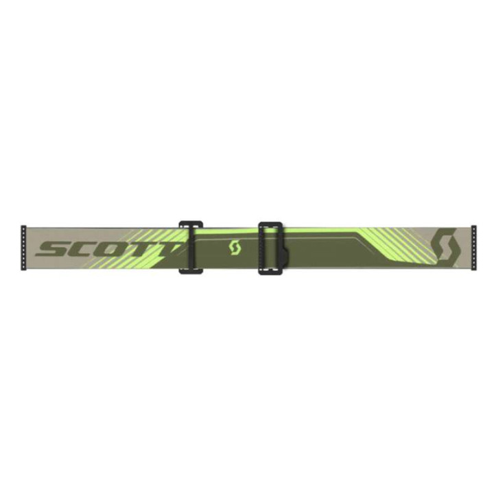 Masque cross Scott PROSPECT 2.0 AMPLIFIER Chrome Kaki/Yellow