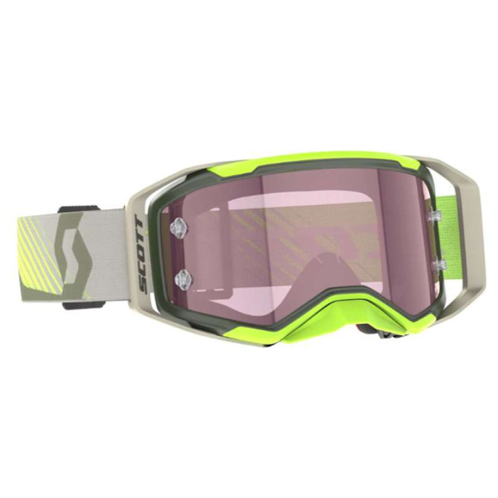 Scott PROSPECT 2.0 AMPLIFIER Cross Goggle Khaki/Yellow Scott PROSPECT 2.0 AMPLIFIER Cross Goggle Khaki/Yellow