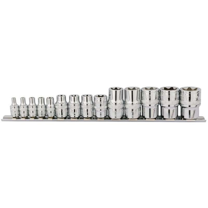 Jeu de 14 douilles DRAPER Expert TX-STAR (1/4, 3/8, 1/2)