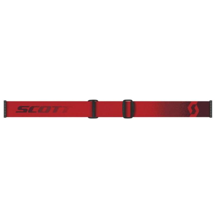 Masque cross Scott FURY Red/Silver Chrome
