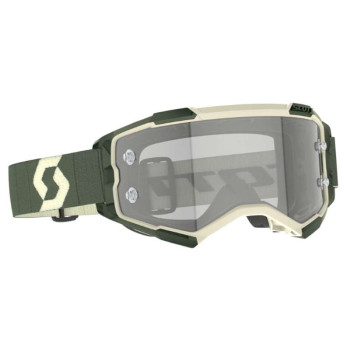Masque cross Scott FURY Light Sensitive Kaki Green