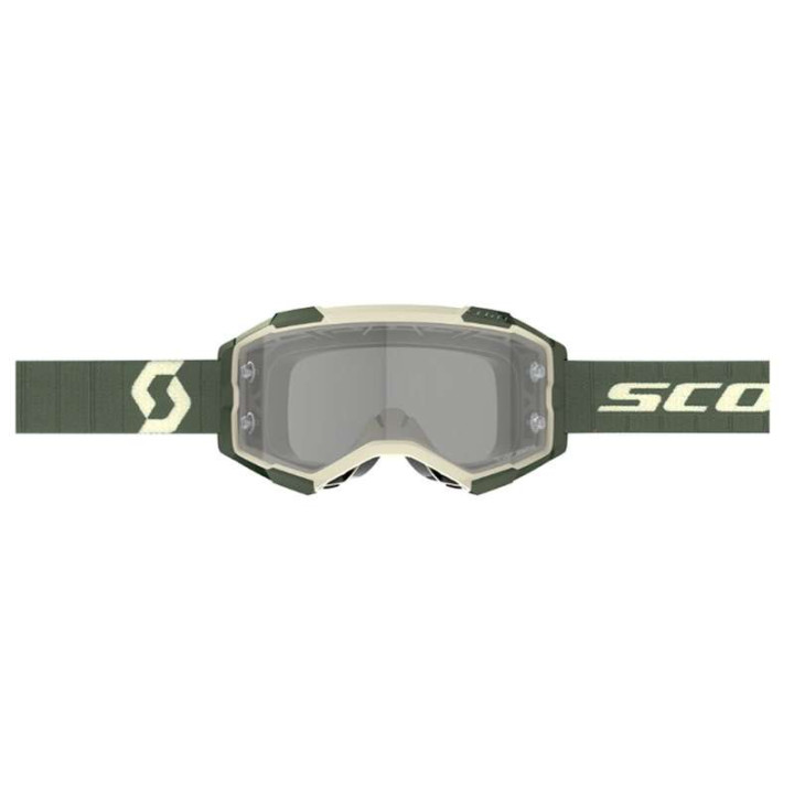 Masque cross Scott FURY Light Sensitive Kaki Green