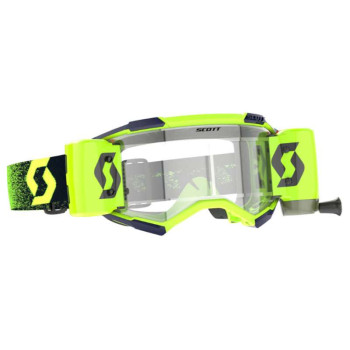 Masque cross Scott FURY WFS Green/Yellow