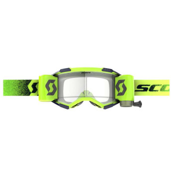 Masque cross Scott FURY WFS Green/Yellow