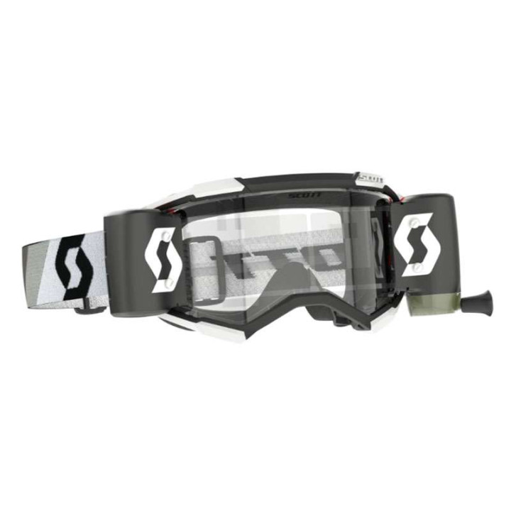 Masque cross Scott FURY WFS Black/White