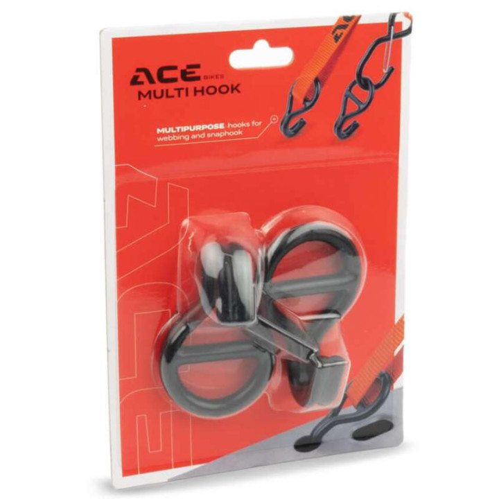 Crochets d'arrimage x2 Acebikes MULTI HOOK