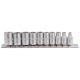 Jeu de 10 douilles DRAPER 1/4 (4-13mm)