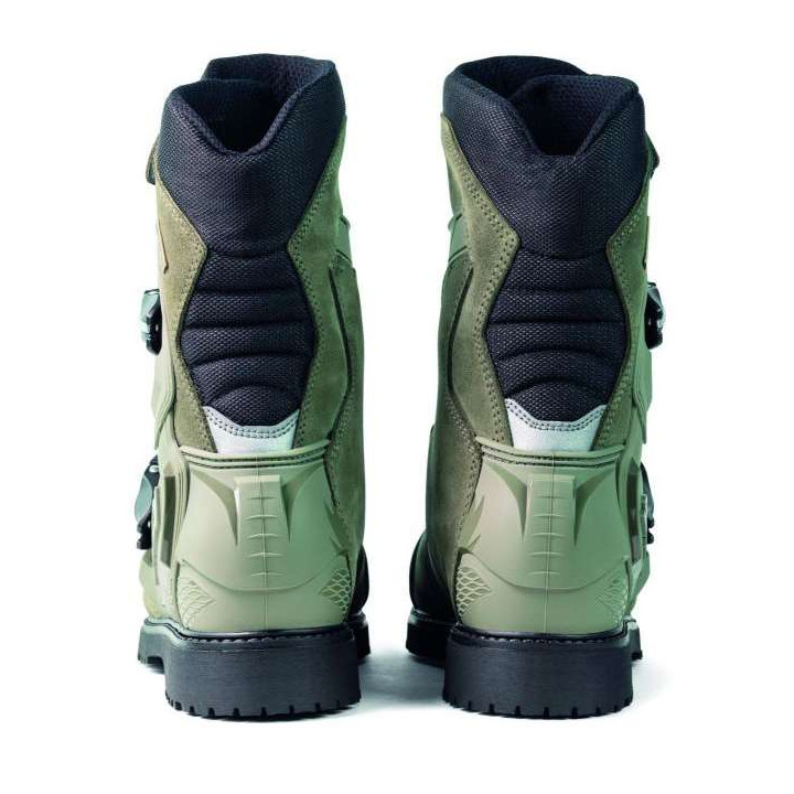 Bottes moto SIDI MID ADVENTURE 2 GORE-TEX VERT MILITAIRE