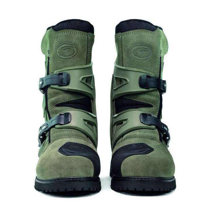 Bottes moto SIDI MID ADVENTURE 2 GORE-TEX VERT MILITAIRE