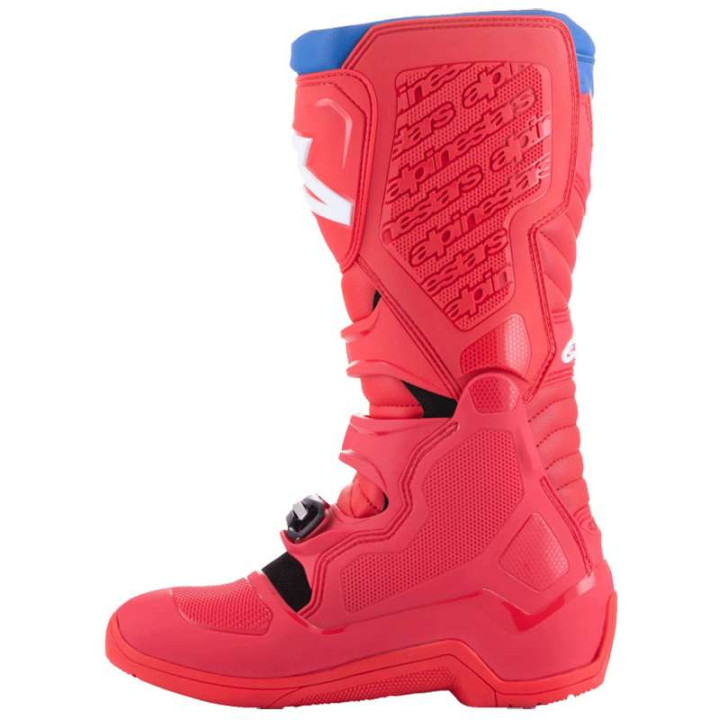 Bottes moto cross ALPINESTARS TECH 5 RED/BLUE