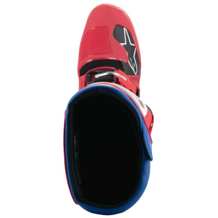 Bottes moto cross ALPINESTARS TECH 5 RED/BLUE Bottes moto cross ALPINESTARS TECH 5 RED/BLUE