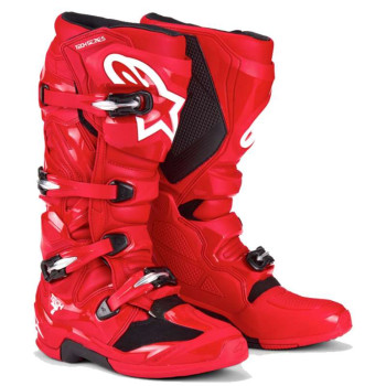 Bottes moto cross ALPINESTARS TECH 7 Rouge