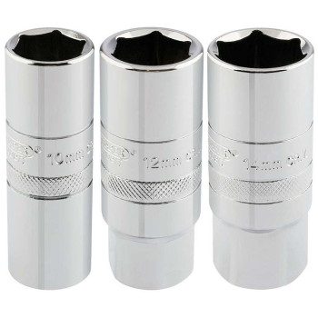 Jeu de 3 douilles à bougie DRAPER 1/2 Jeu de 3 douilles à bougie DRAPER 1/2