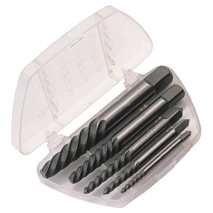 Coffret d'extracteur de vis DRAPER (5 pièces)