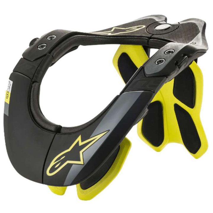 ALPINESTARS BNS TECH-2 Neck Protector Black/Yellow