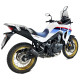 Silencieux homologué IXRACE MK2 BLACK HONDA TRANSALP 750 23-
