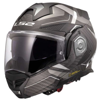 Casque moto LS2 FF901 ADVANT X CARBON HORIZON Silver/Grey 22.06