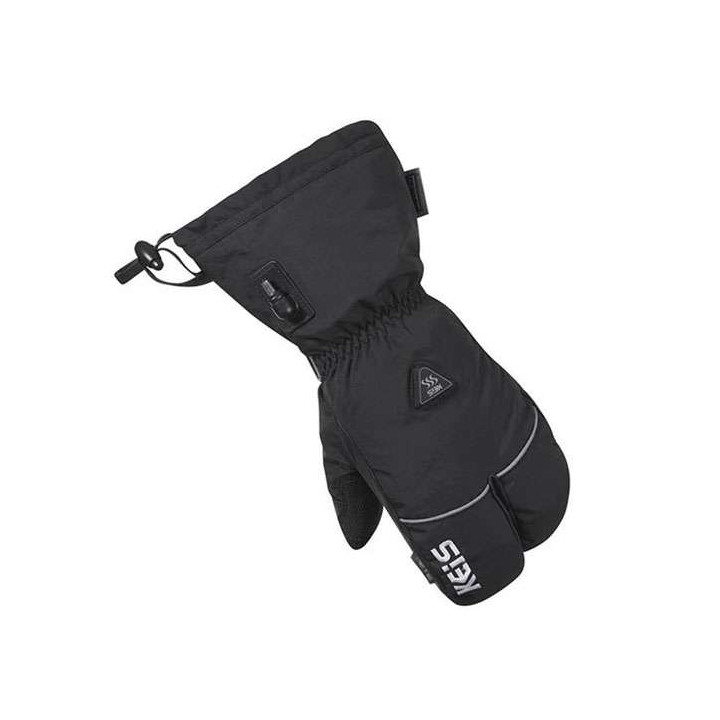 Gants moto chauffants 3 doigts KEIS G301